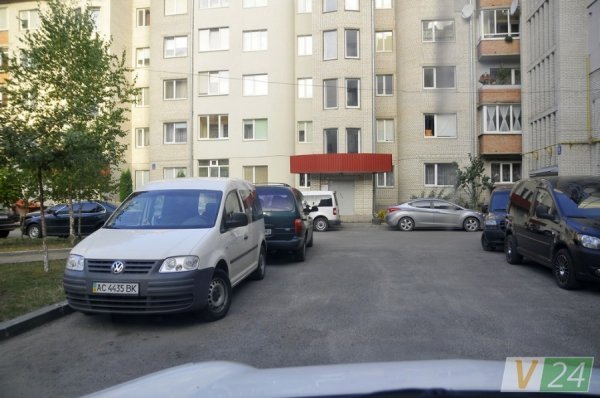 «Автоколапс» у луцьких дворах