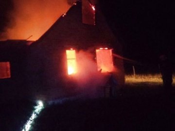 Волинянин отримав опіки рук та обличчя під час гасіння пожежі 