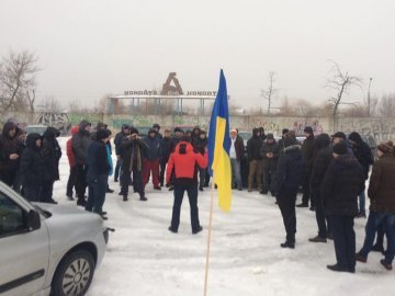 У Ковелі мітингували власники нерозмитнених авто