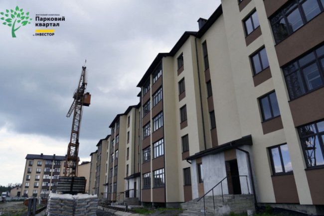 ЖК «Парковий квартал», який у Ковелі зводить «Інвестор», зазеленів. ФОТО