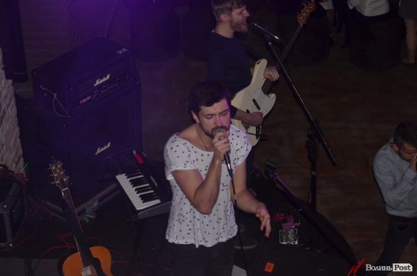 Вперше у Луцьку виступив рок-гурт «Bahroma».ФОТО
