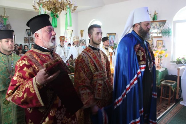 У селі на Волині вперше освятили храм. ФОТО