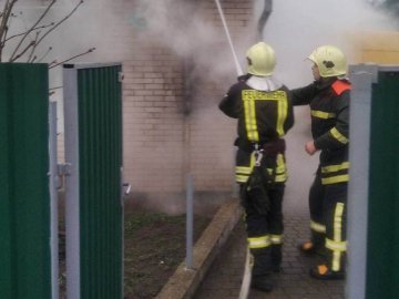 На Волині горів житловий будинок