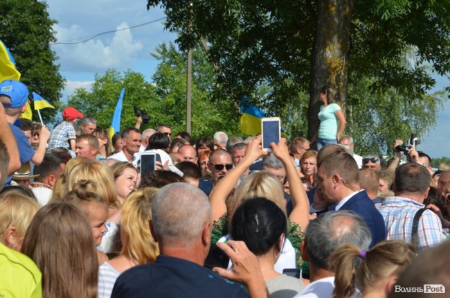 Візит Порошенка на Волинь: як це було. ФОТО