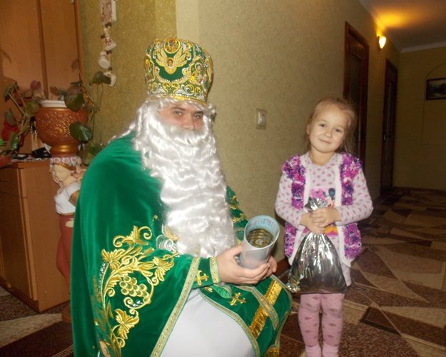 У Ковелі Миколай завітав до дітей загиблих Героїв. ФОТО