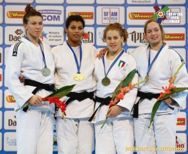 Волинянка виборола золото на чемпіонаті Європи з дзюдо