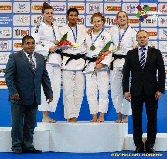 Волинянка виборола золото на чемпіонаті Європи з дзюдо