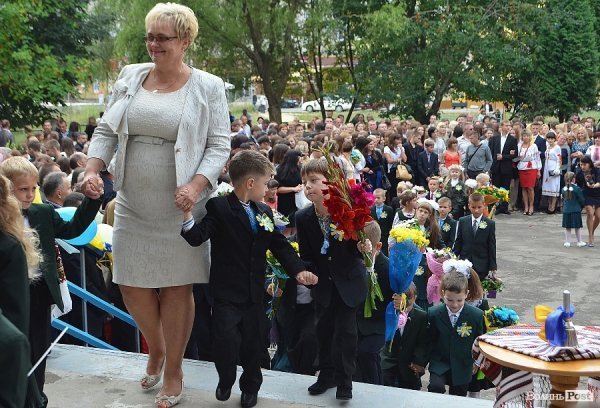 Свято першого вересня у школі-ліцеї №26. ФОТО