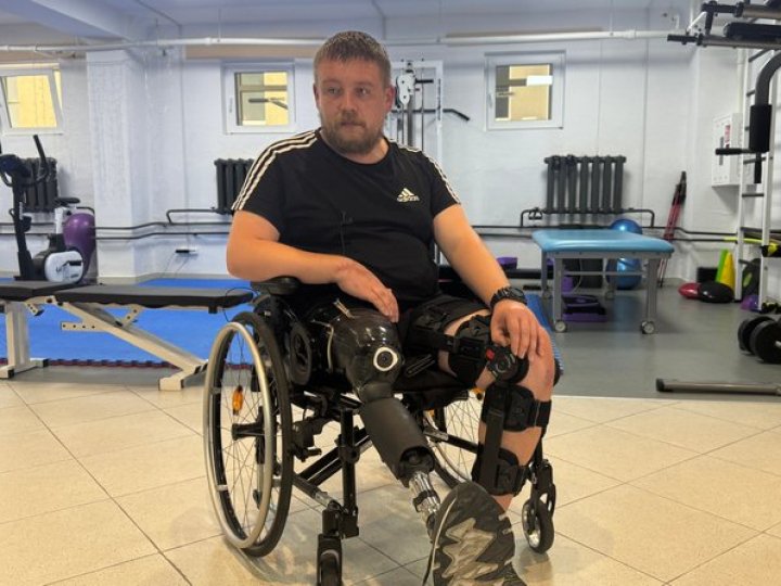 «Мрію ходити. Більше нічого не хочу», - ветеран, який відновлюється у Луцькому реабілітаційному центрі. ВІДЕО