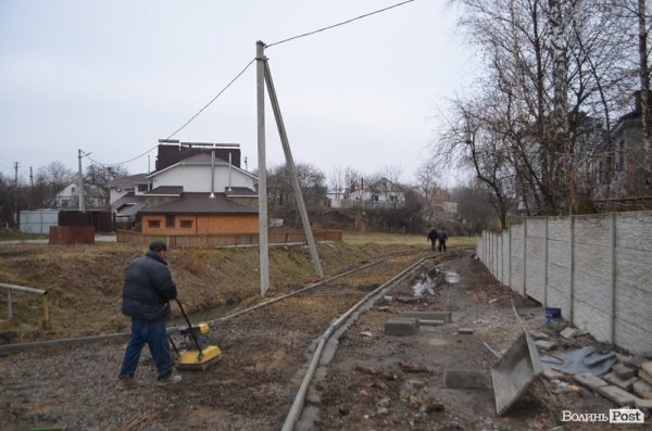 У Луцьку Сапалаївку приводять до ладу. ФОТО