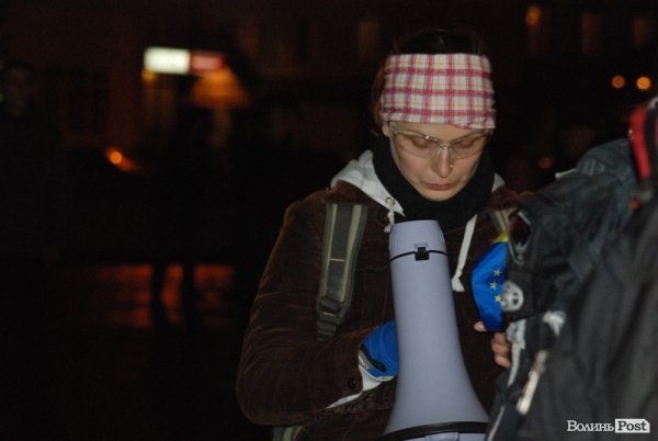 У Луцьку відбувся авто-, велопробіг в підтримку Євромайдану. ФОТО