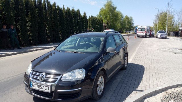 Під Луцьком велосипедист потрапив у ДТП: його госпіталізували