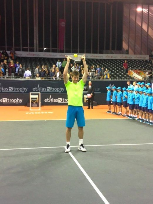 В Бельгії український тенісист став переможцем турніру Ethias Trophy. ФОТО