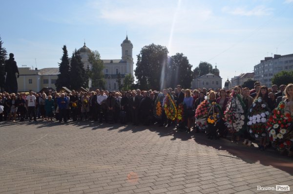 У Луцьку попрощалися з Віктором Кумецьким. ФОТО