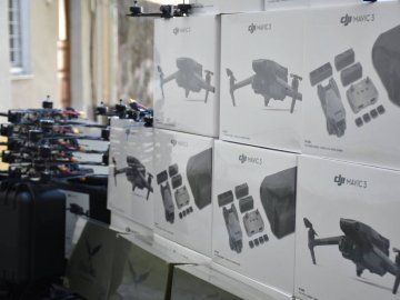 Луцьк відправив дрони військовим на Харківщину