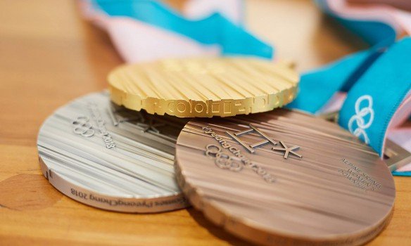 Показали медалі зимової Олімпіади-2018