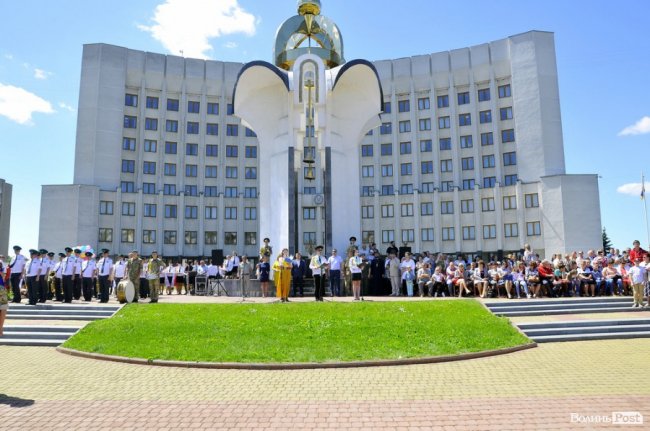 Фото випускного у військовому ліцеї в Луцьку
