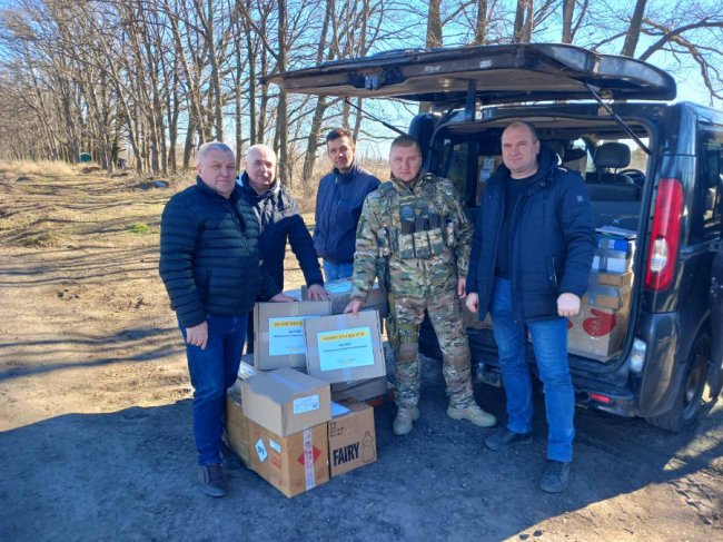 Із Волині на фронт доправили допомогу на 2 мільйони