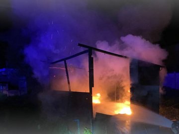 На Волині через дитячі пустощі спалахнула пожежа