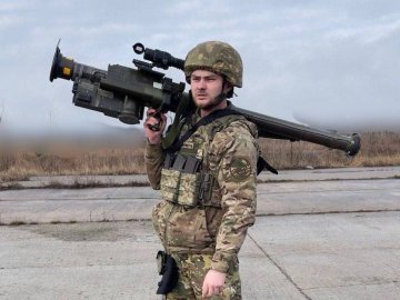Український гвардієць збив російську ракету, яка летіла на Київ