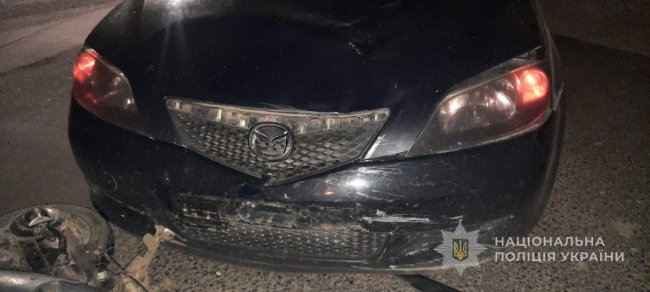 У Луцьку водійка авто збила неповнолітнього скутериста