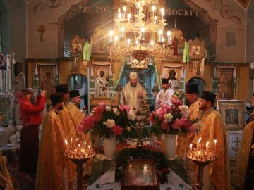 Митрополит Михаїл вперше відвідав волинське село. ФОТО