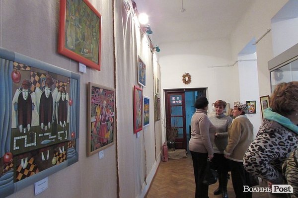 У Володимирі-Волинському - виставка художника-символіста. ФОТО