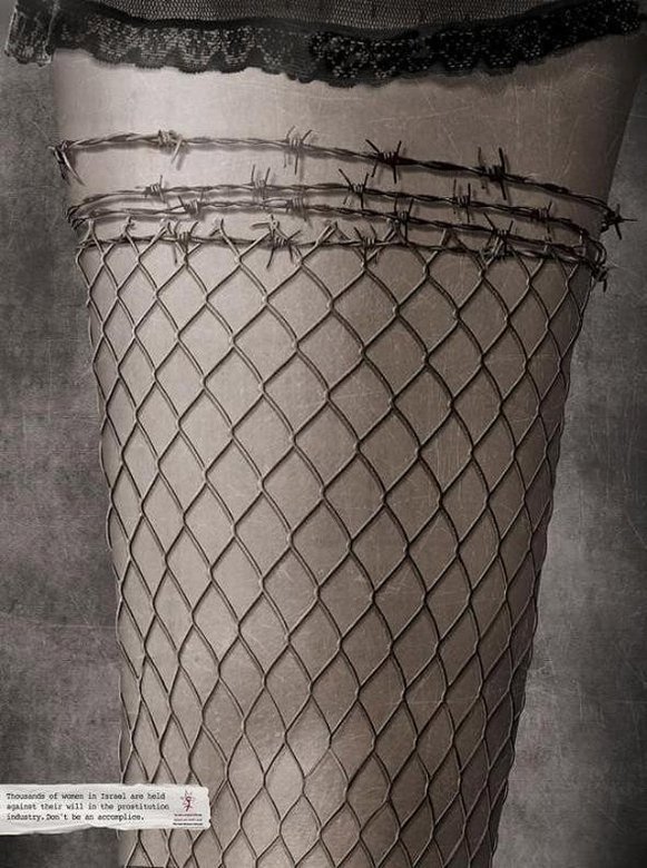 4. Тисячі жінок в Ізраїлі займаються проституцією проти своєї волі. НЕ будь спільником