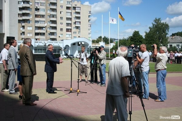 У Луцьку проводжали олімпійців. ФОТО 