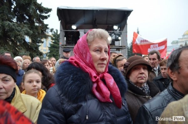 «Порошенківський» концерт у центрі Луцька. ФОТО