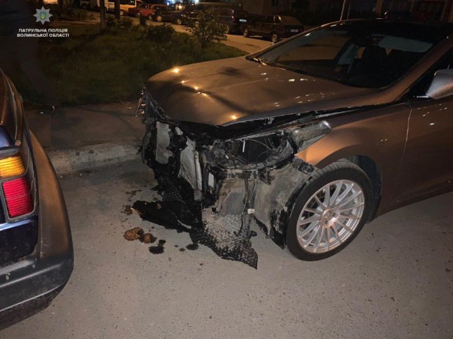 Сказав, що злякався: у Луцьку знайшли винуватця аварії на Соборності