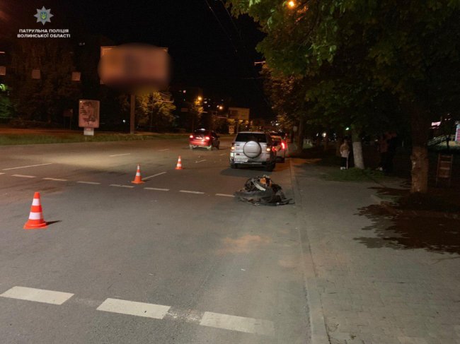 Сказав, що злякався: у Луцьку знайшли винуватця аварії на Соборності