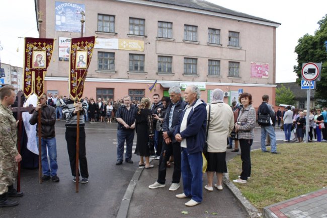 У Горохові зустріли загиблого на Сході волинянина. ФОТО