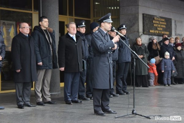 У Луцьку нові поліцейські склали присягу. ФОТО