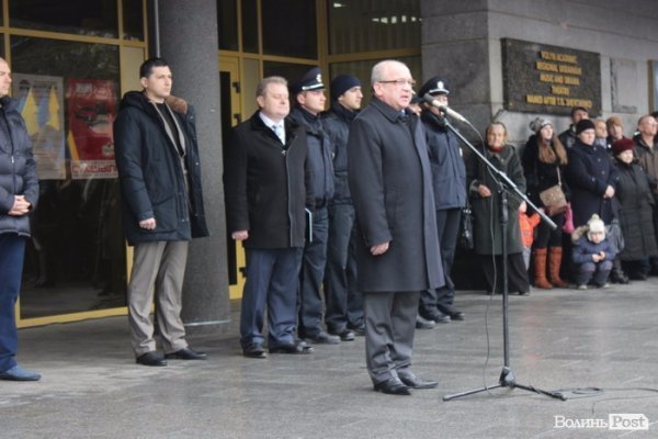 У Луцьку нові поліцейські склали присягу. ФОТО