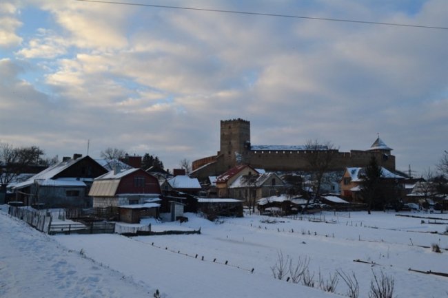 Зимовий спокій центрального парку Луцька. ФОТО
