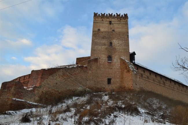 Зимовий спокій центрального парку Луцька. ФОТО