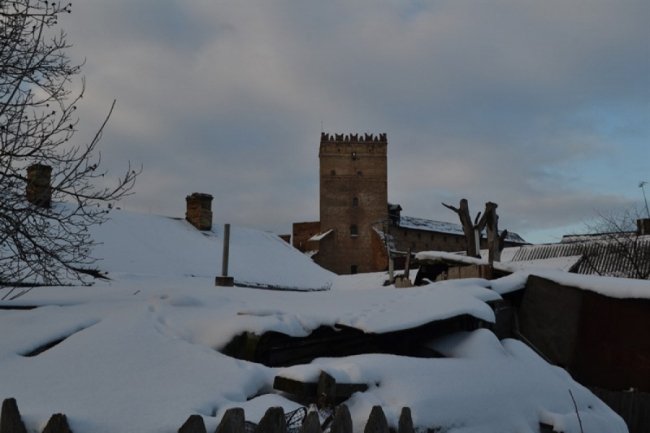 Зимовий спокій центрального парку Луцька. ФОТО