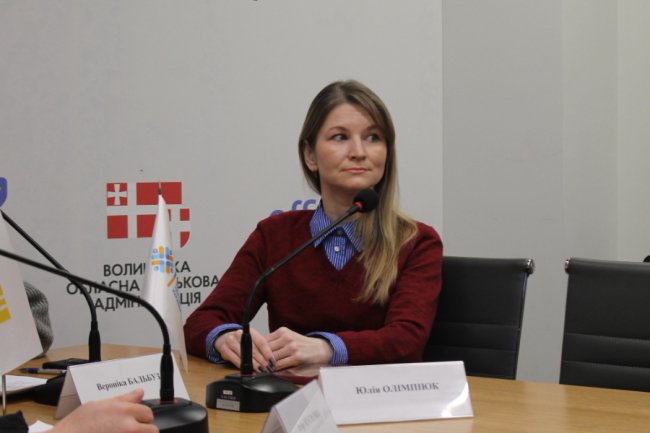 Юлія Олімпіюк, головна спеціалістка відділу сприяння підприємства та ЗЕД Волинської торгово-промислової палати 