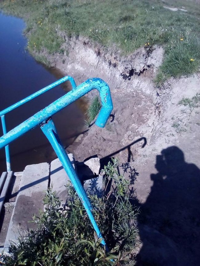 Лучанка шокована станом міського пляжу