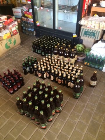 На Волині вилучили нелегальний алкоголь та цигарки. ФОТО