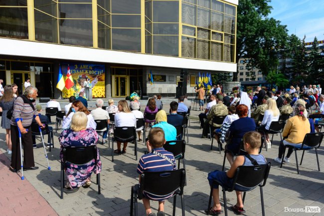 Як у Луцьку відсвяткували 29-ту річницю Незалежності України. ФОТОРЕПОРТАЖ
