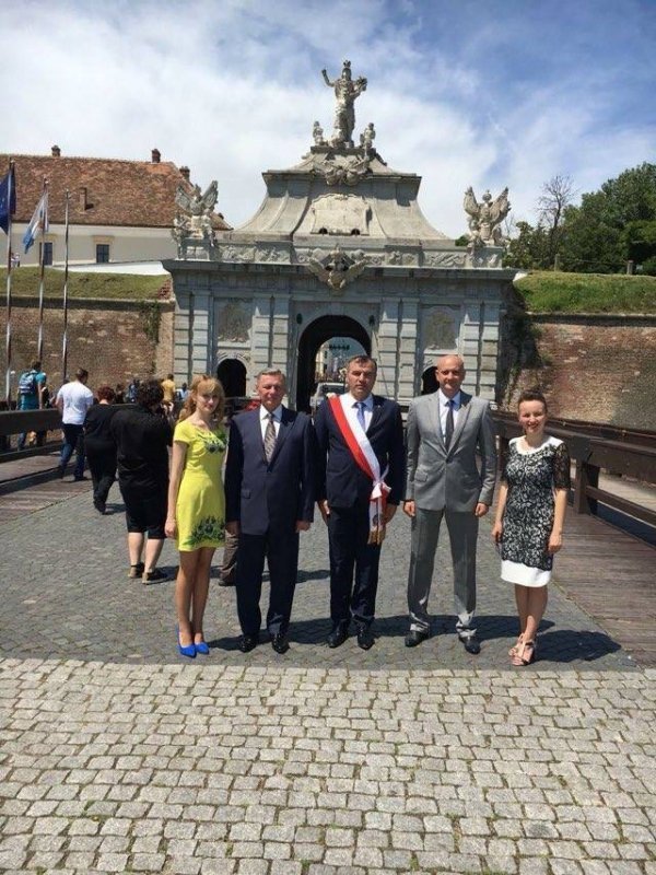 Відтепер Луцьк має ще одного партнера - румунське місто Алба Юлія. ФОТО 