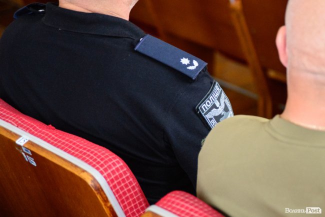 Подяки попередньому і завдання новому: як представляли головного патрульного Волині. ФОТО