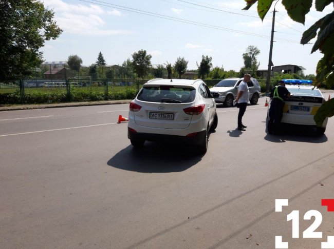 У Луцьку – аварія за участю двох легковиків. ФОТО