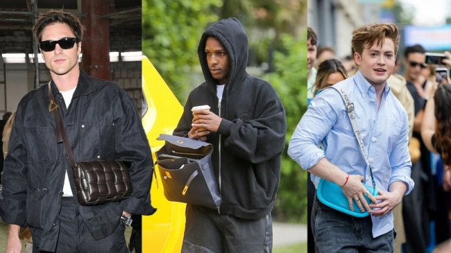 Які сумки обирають модні молоді чоловіки