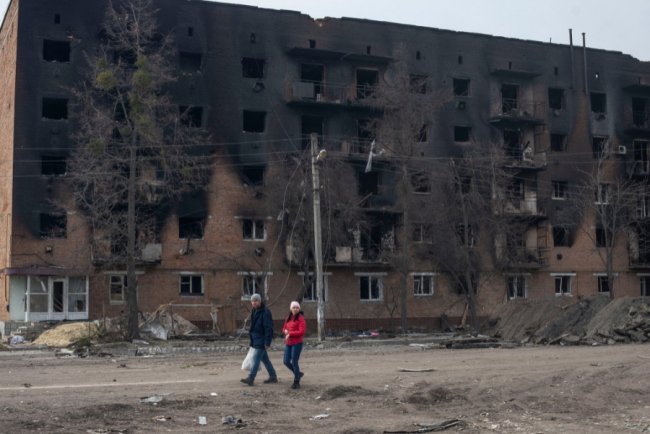 Українські захисники звільнили Тростянець від російських окупантів. ФОТО