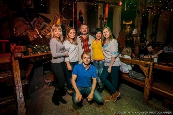 Вертеп у луцькому клубі. ФОТО