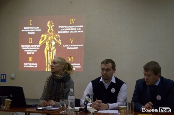 У Луцьку домовилися, як  шукатимуть «нечисту силу» серед кандидатів у нардепи 