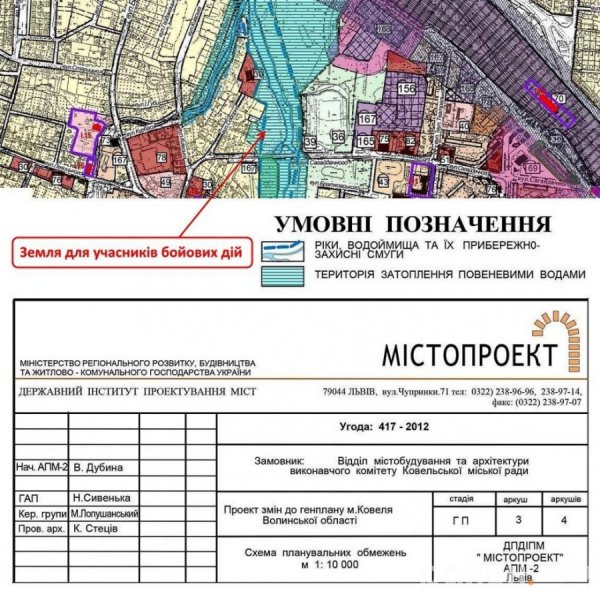 У Ковелі бійцям виділяють ділянки, які затоплює річка